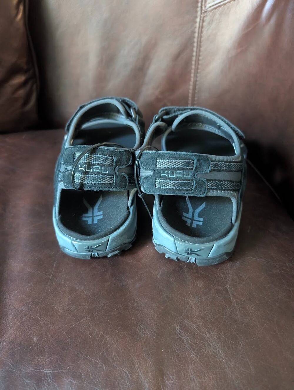 NWT Kuru Sandals Men 11 M Treads Blue Waterproof Leather Hiking outdoor 10